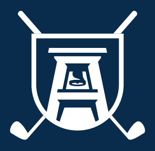 Forest Hills Golf Club mark, white on navy variant