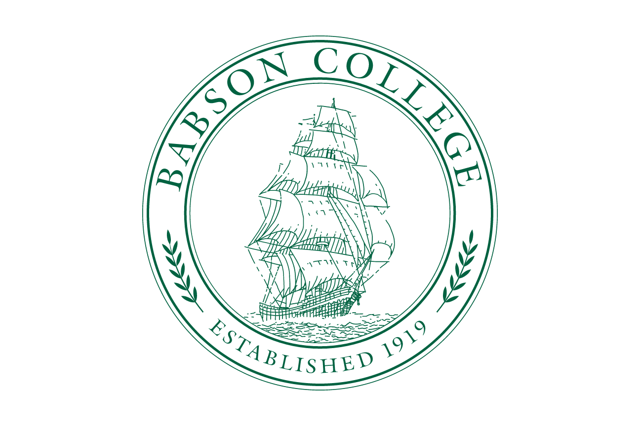 Babson College Seal, green variant, cell 11