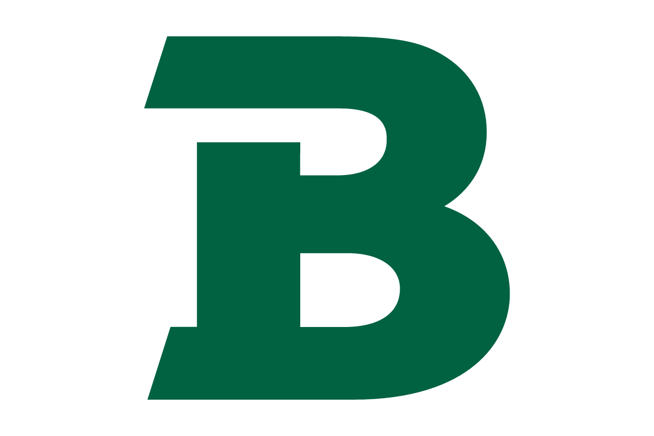 block B lettermark, green variant, cell 19