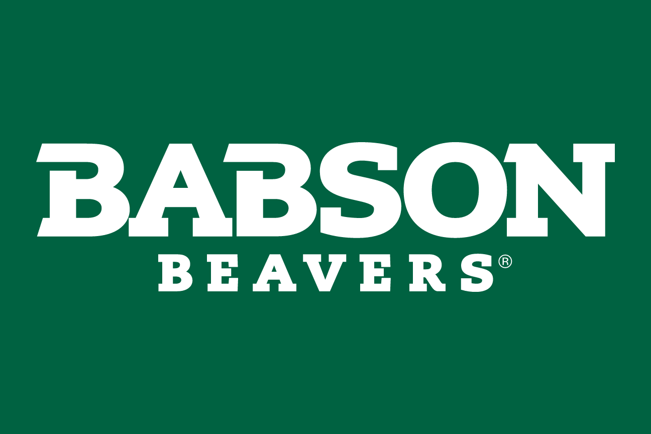 wordmark with beavers, white on green variant, cell 47