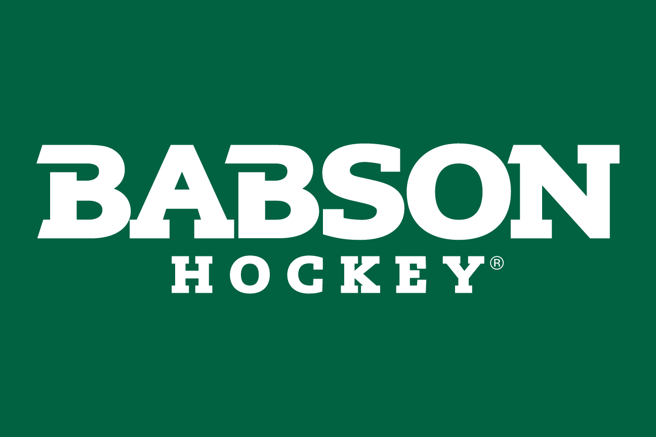 Babson Hockey, reverse white on green variant, cell 121