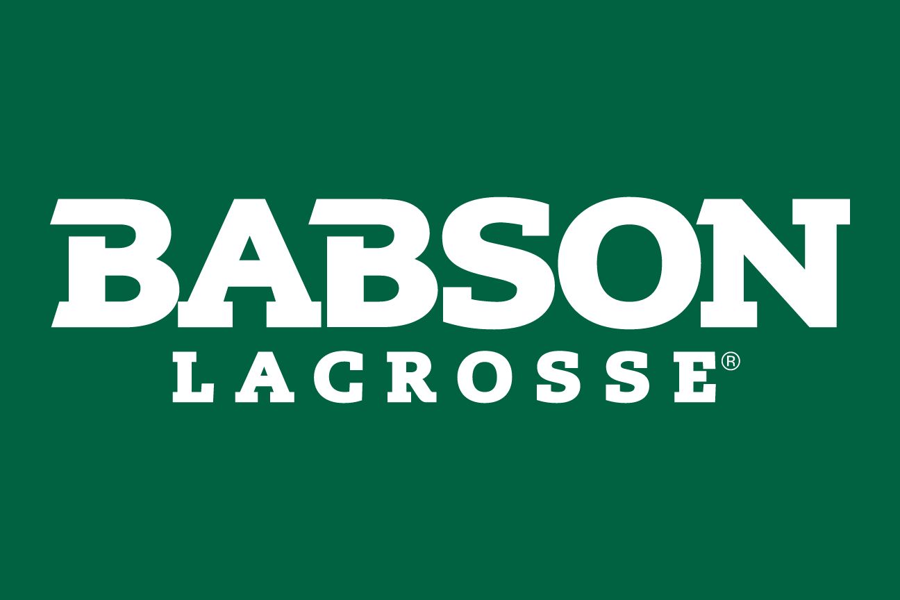 Babson Lacrosse, reverse white on green variant, cell 125