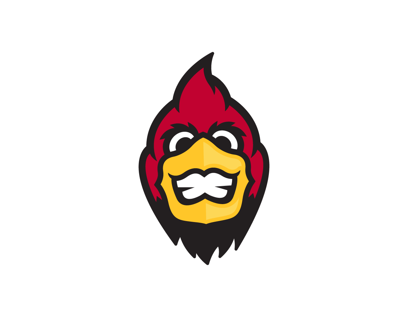 Cardinal head, color variant, cell 42
