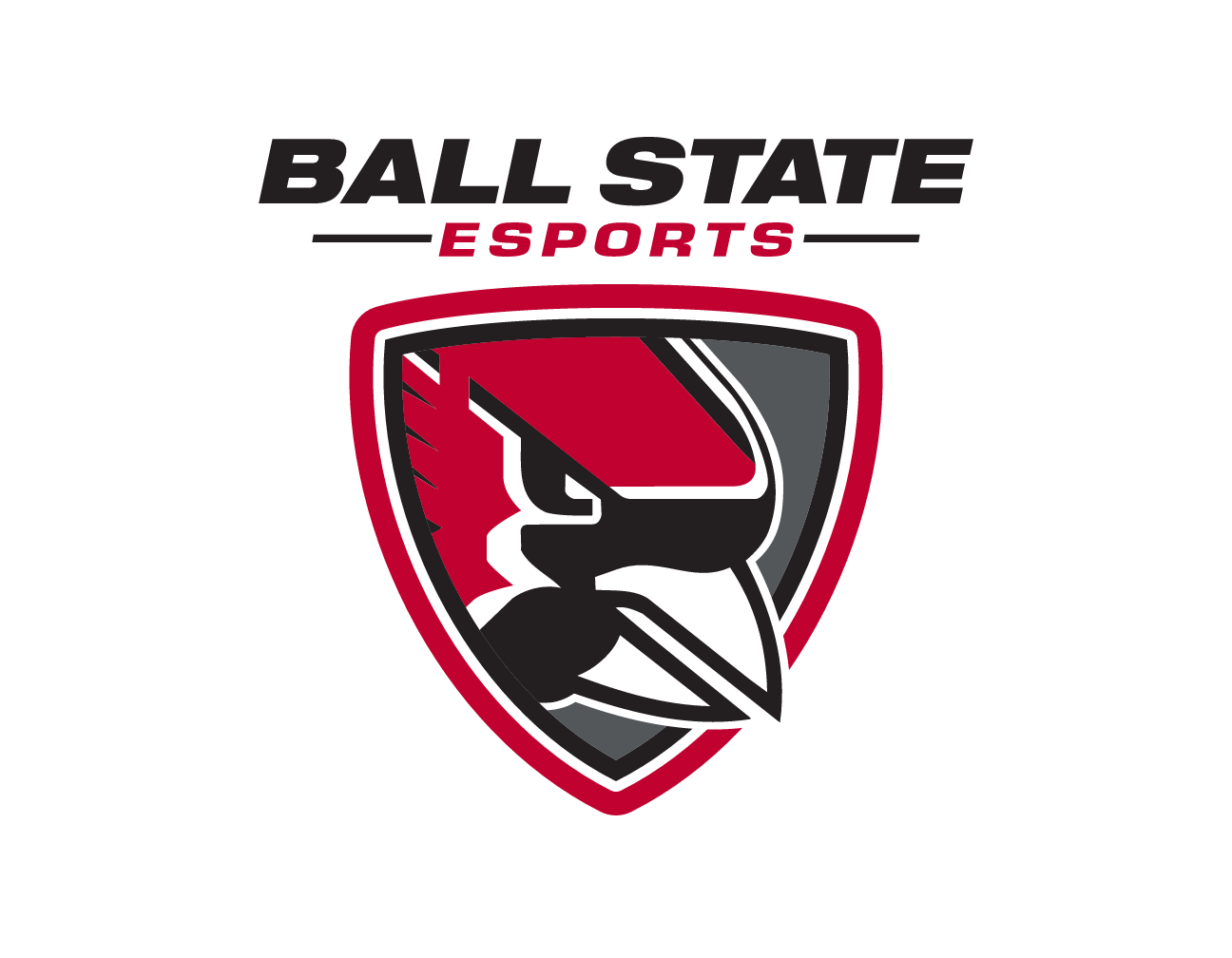 Ball State Esports logo, color variant, cell 69