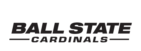 Ball State Cardinals wordmark, black variant, cell 34
