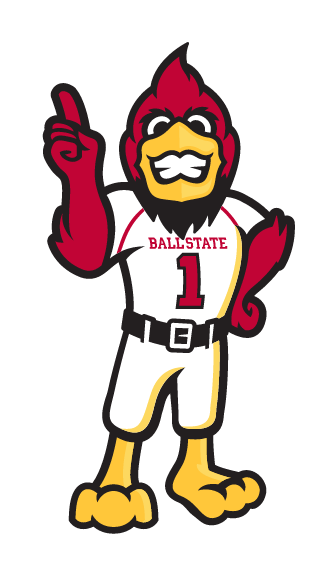 Charlie Cardinal mascot, color variant, cell 38