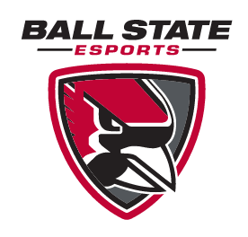 Ball State Esports logo, color variant, cell 69