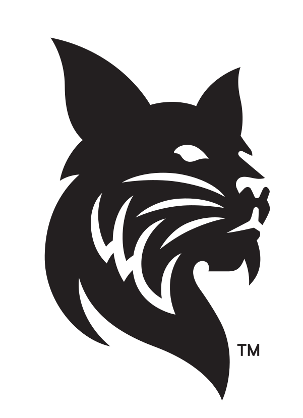bobcat head, black variant, cell 44