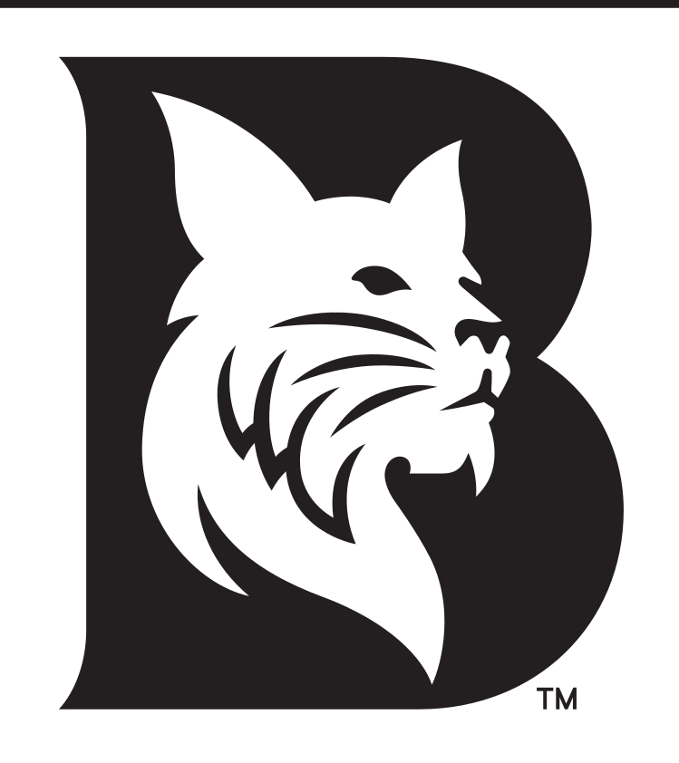 bobcat head in B, black variant, cell 56