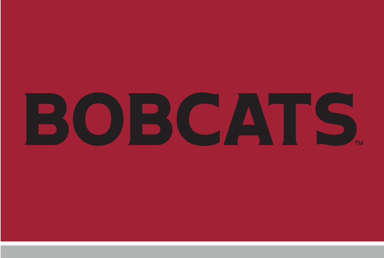 BOBCATS, straight black on maroon variant, cell 161