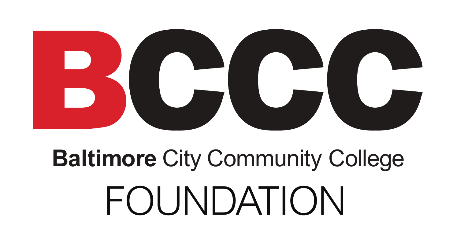 BCCC Foundation logo, red/black on white variant, cell 1