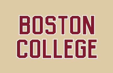 Boston College wordmark, stacked straight on gold variant, cell 102
