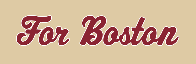For Boston wordmark, maroon/white outline on gold variant, cell 107