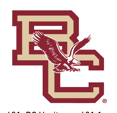 BC Heritage logo with eagle, standard variant, cell 401
