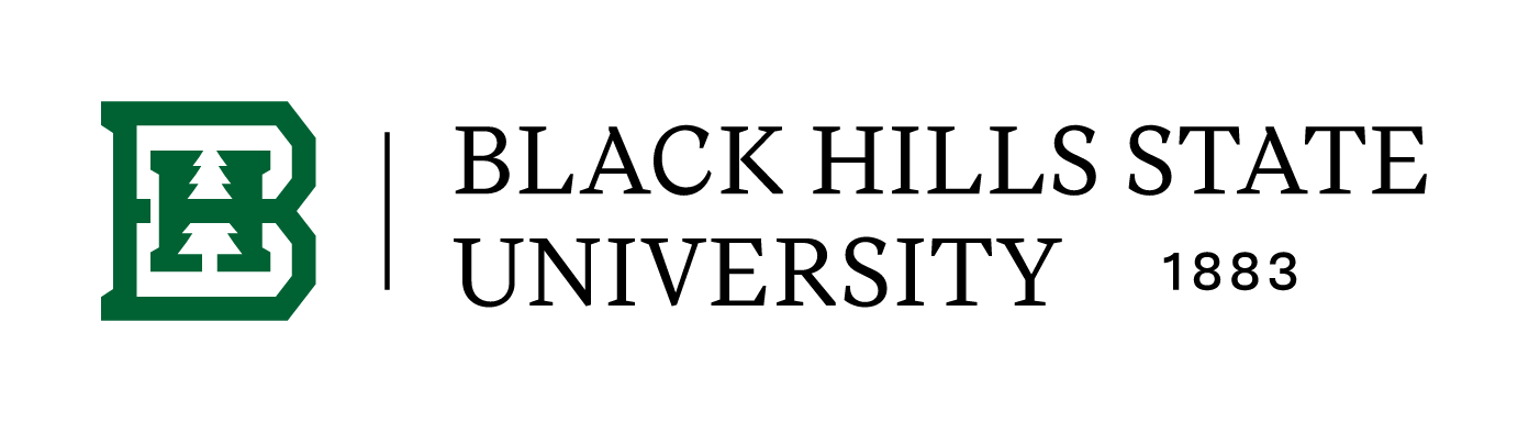 Black Hills State University, horizontal, alternate 1 variant