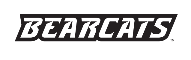 Bearcats wordmark, black variant, cell 36