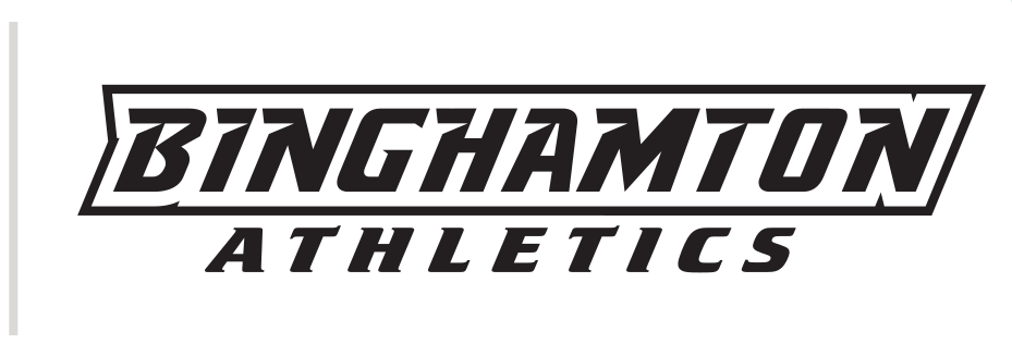 Binghamton Athletics sport logo, black variant, cell 47