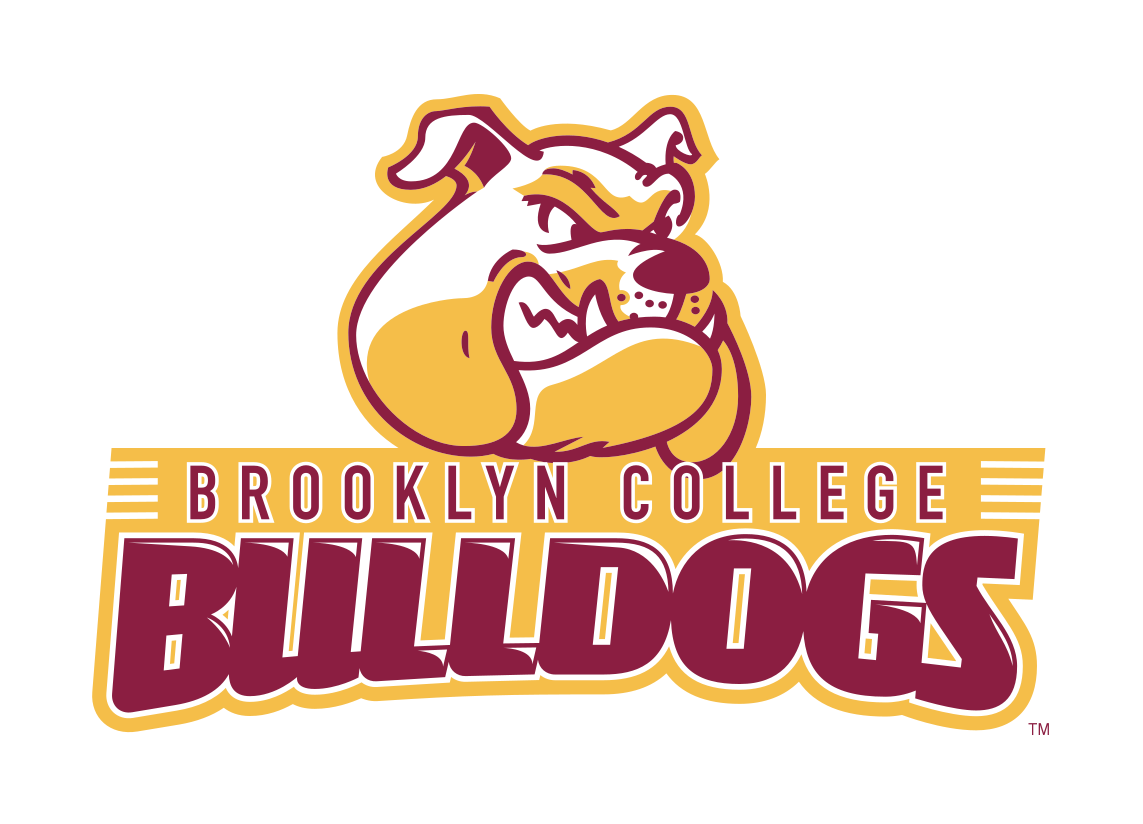 Bulldog mascot with wordmark, full color variant, cell 1