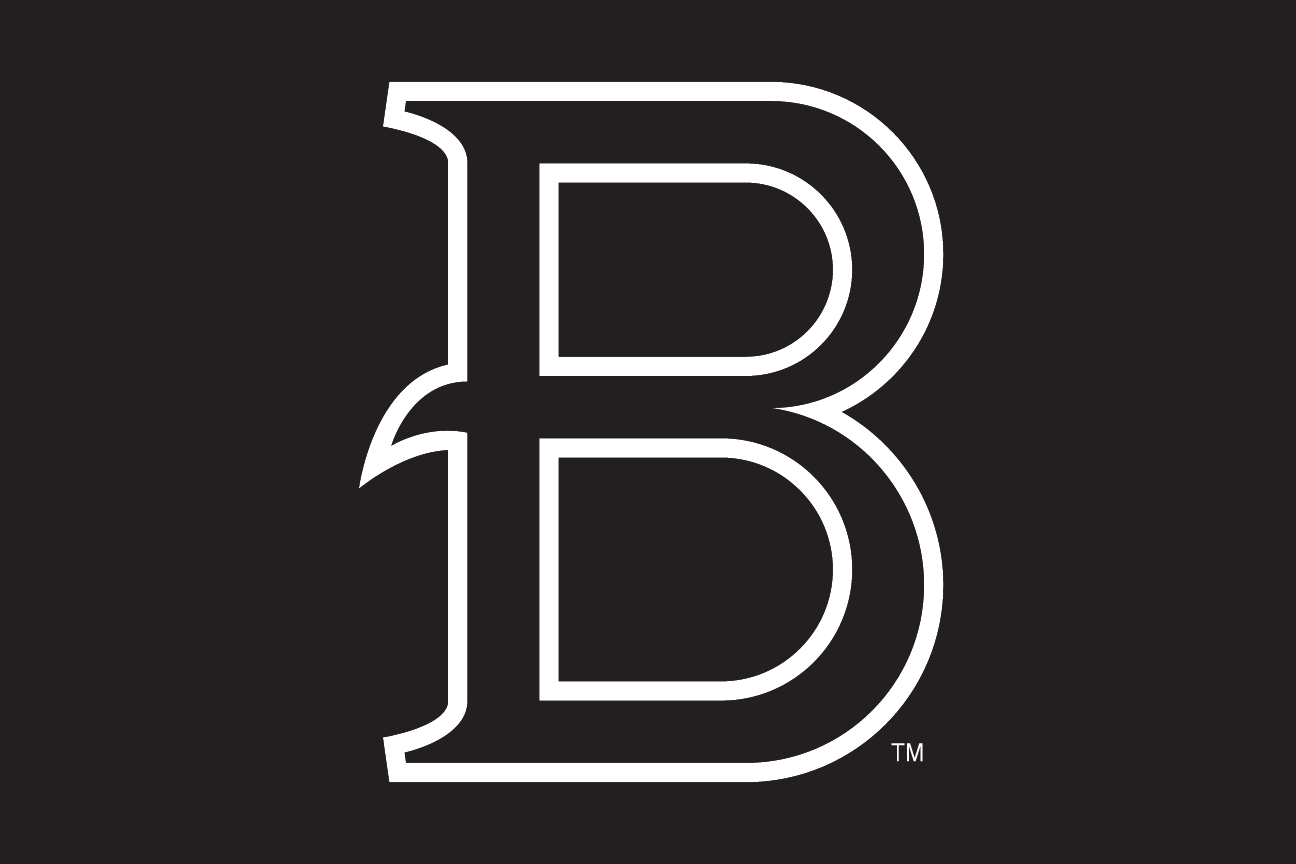 B lettermark, white/grey knockout variant, cell 103