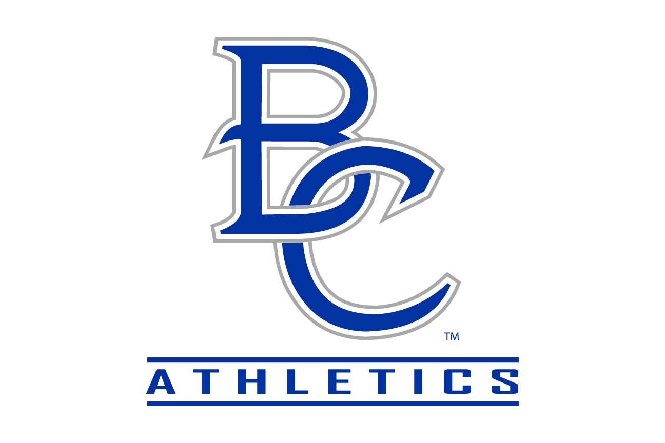 BC Athletics, blue and white lettermark variant, cell 123