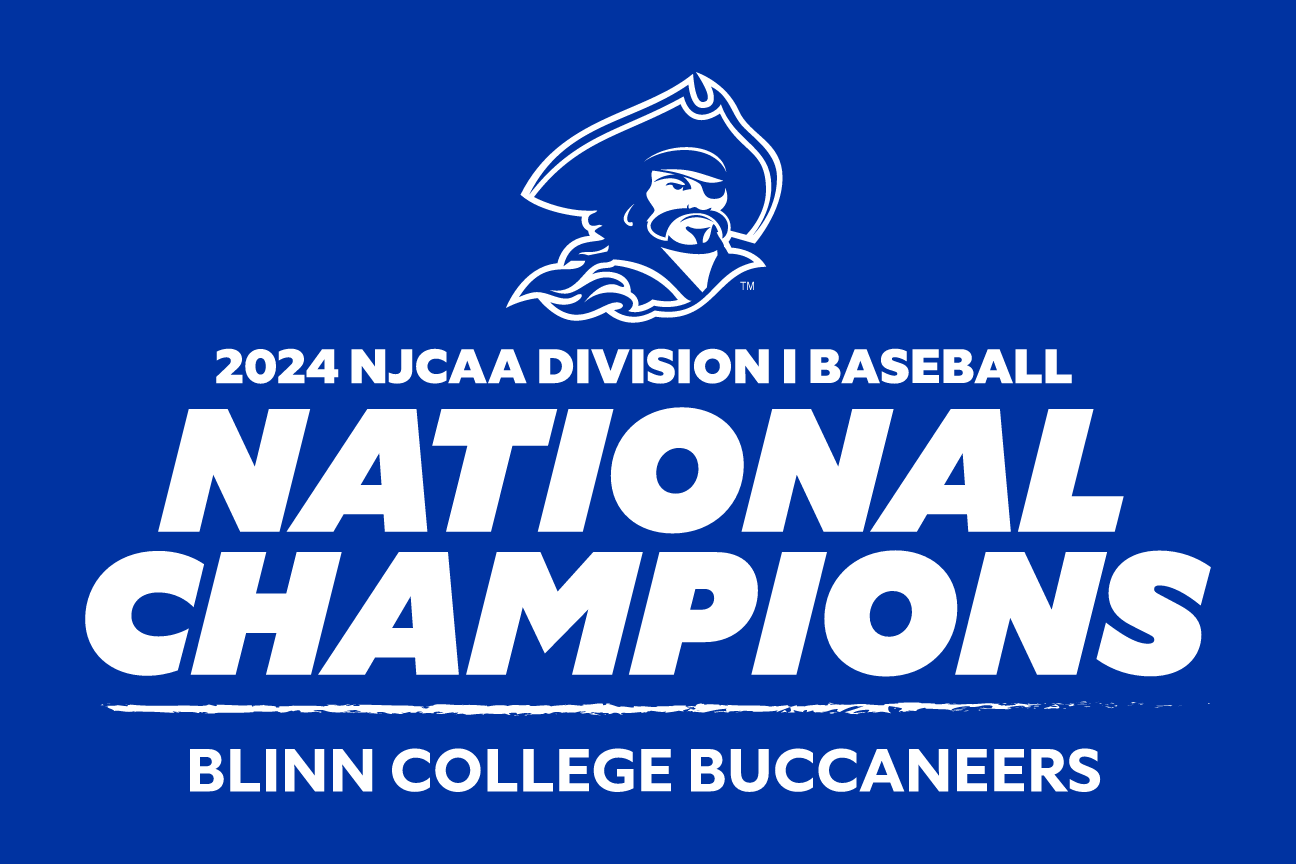 National Champions, 2024 NJCAA Division I Baseball on blue variant, cell 141