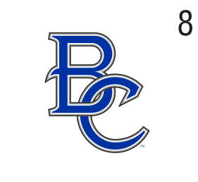 BC monogram, blue variant, cell 88