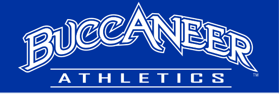 Buccaneer Athletics, black wordmark with mascot head variant, cell 113