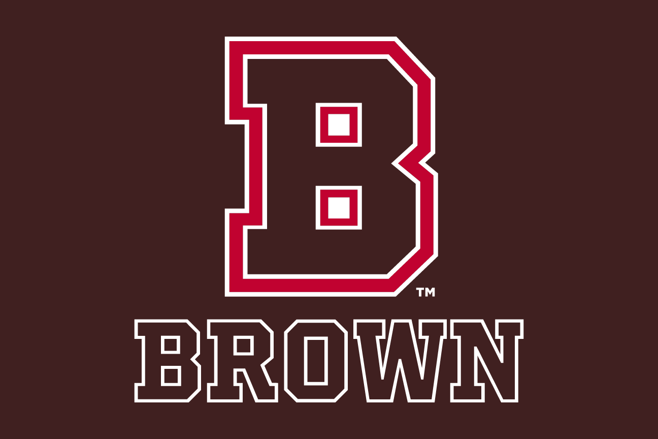 lettermark B with wordmark, red with white/black outline, reverse variant, cell 18