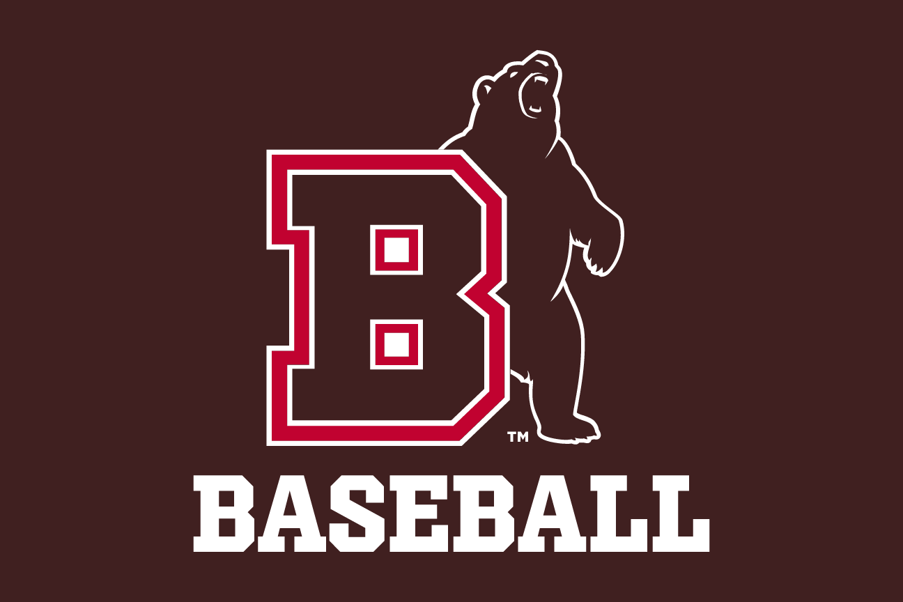 sport logo B with bear mascot and BASEBALL, red with white/black outline, reverse variant, cell 31