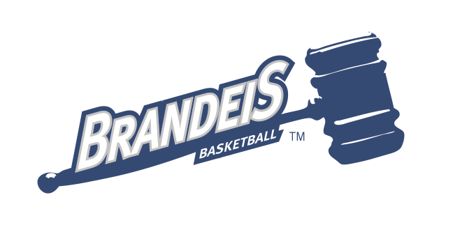 Brandeis Basketball logo, navy variant, cell 47