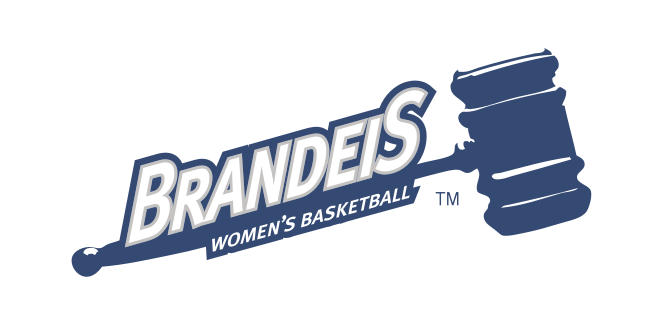 Brandeis Women's Basketball logo, navy variant, cell 51