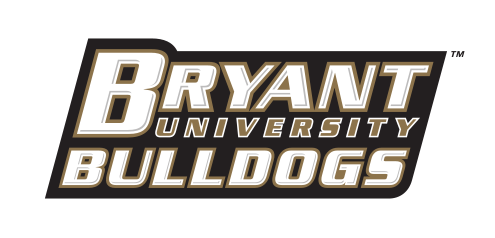 Bryant University Bulldogs wordmark, color variant, cell 16