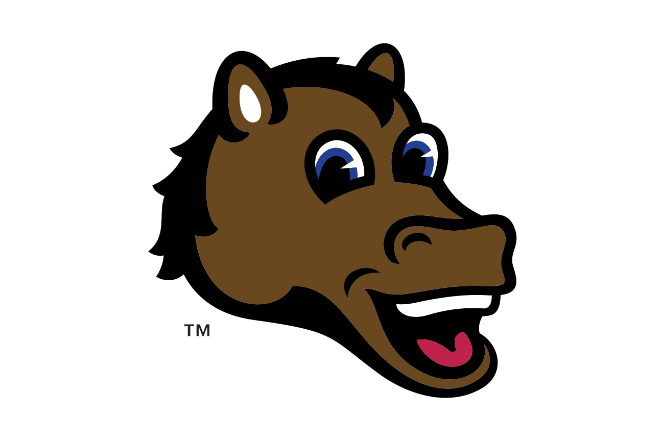 Mascot Mark, Buster Bronco head brown variant, cell 45