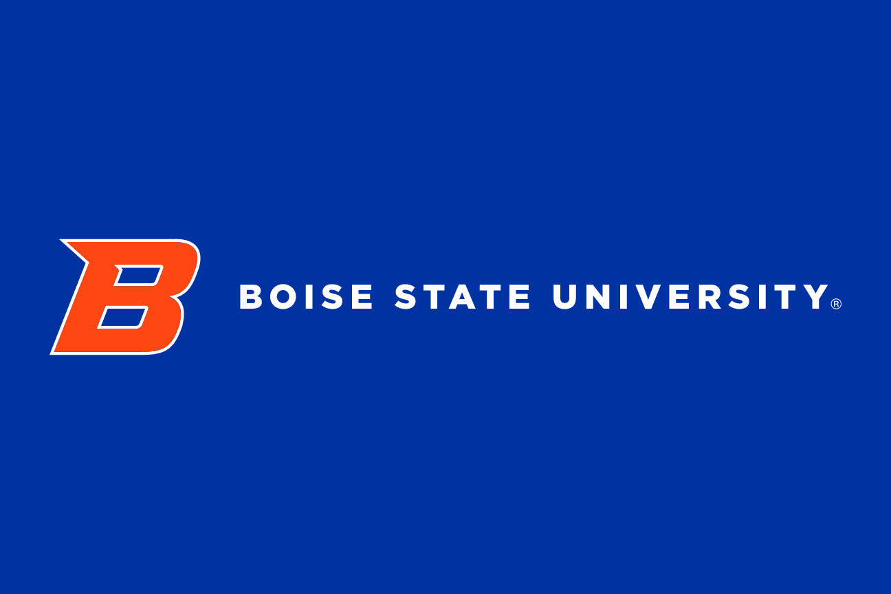 Left Aligned Academic Mark, orange and white on navy variant, cell 62