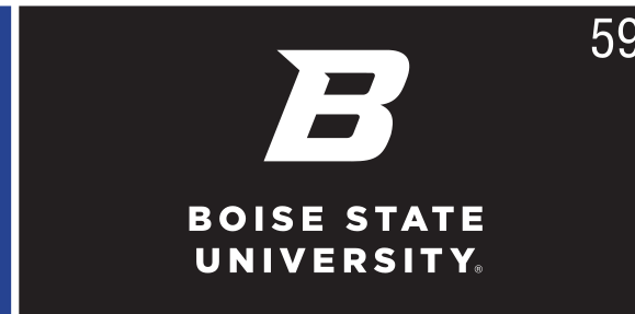 Stacked Academic Mark, white one-color on black variant, cell 59