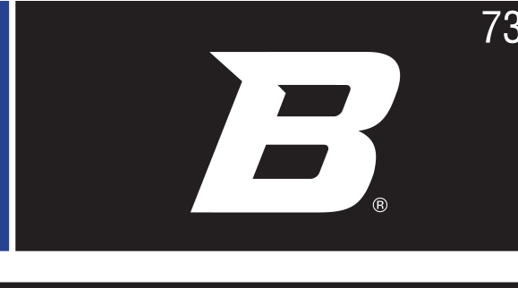 B Academic Mark, white one-color on black variant, cell 73