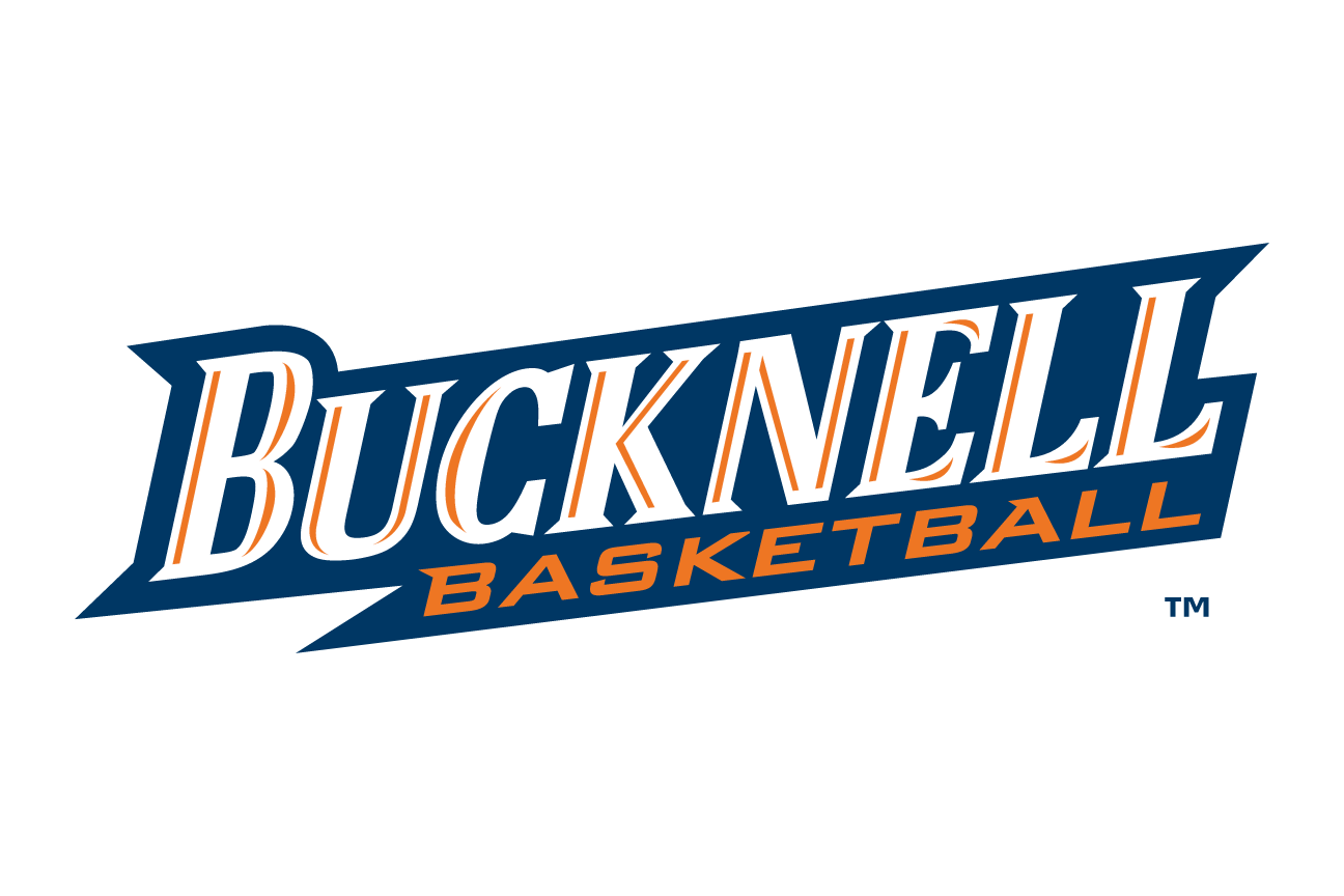 Bucknell Basketball wordmark, navy variant, cell 43