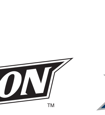 Bucknell Bison wordmark, black/white variant