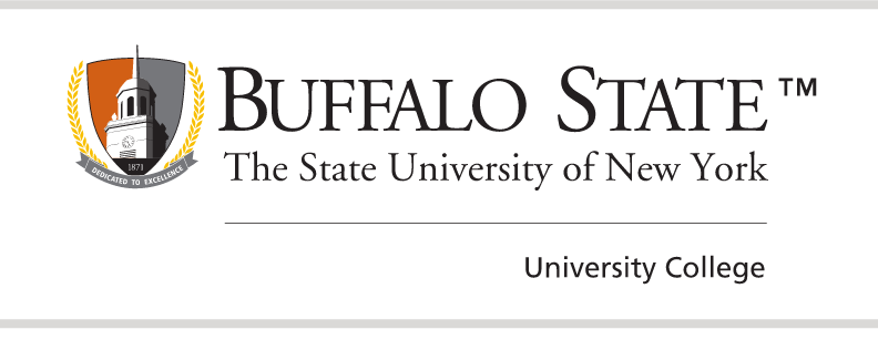 Buffalo State University College Signature Mark, full color variant, cell 41
