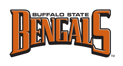 Buffalo State Bengals Wordmark, full color variant, cell 44