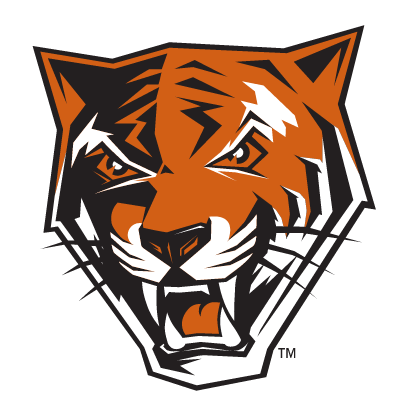 Buffalo State Bengals Mascot Logo, full color variant, cell 45