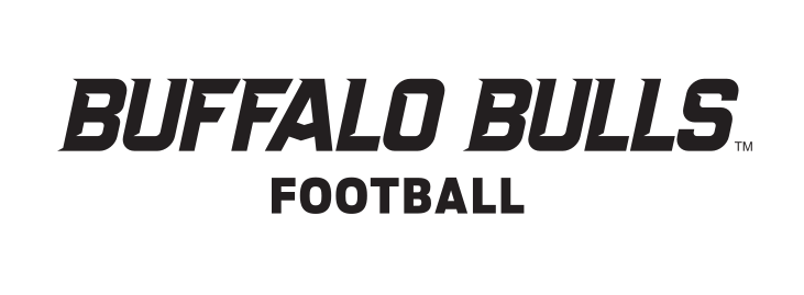 Buffalo Bulls Wordmark, black on white variant, cell 135