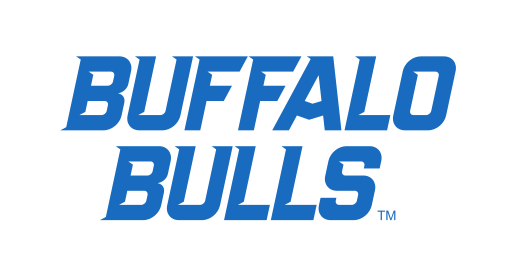 Buffalo Bulls Stacked Wordmark, blue variant, cell 154