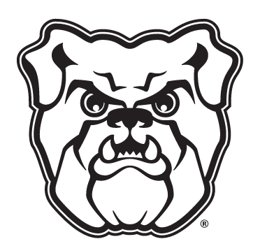 bulldog head, 1-color black variant, cell 4