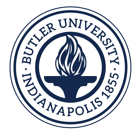 university seal, 1-color navy variant, cell 8