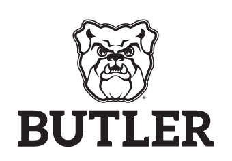Butler logo, one color black outline variant, cell 30