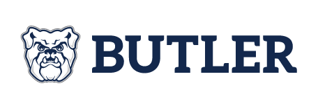 Butler logo horizontal, full color variant, cell 33