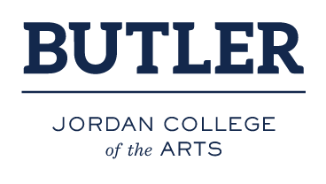 BUTLER JORDAN COLLEGE of the ARTS, navy/white variant, cell 99