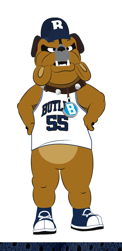 Hink Mascot, full body, color variant