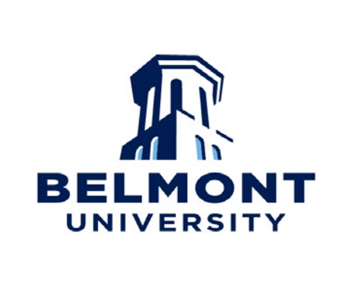 Belmont University logo, incorrect skew variant